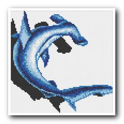 Мозаичное панно - «Рыба-молот»
