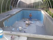 Реконструкция бассейна с павильоном